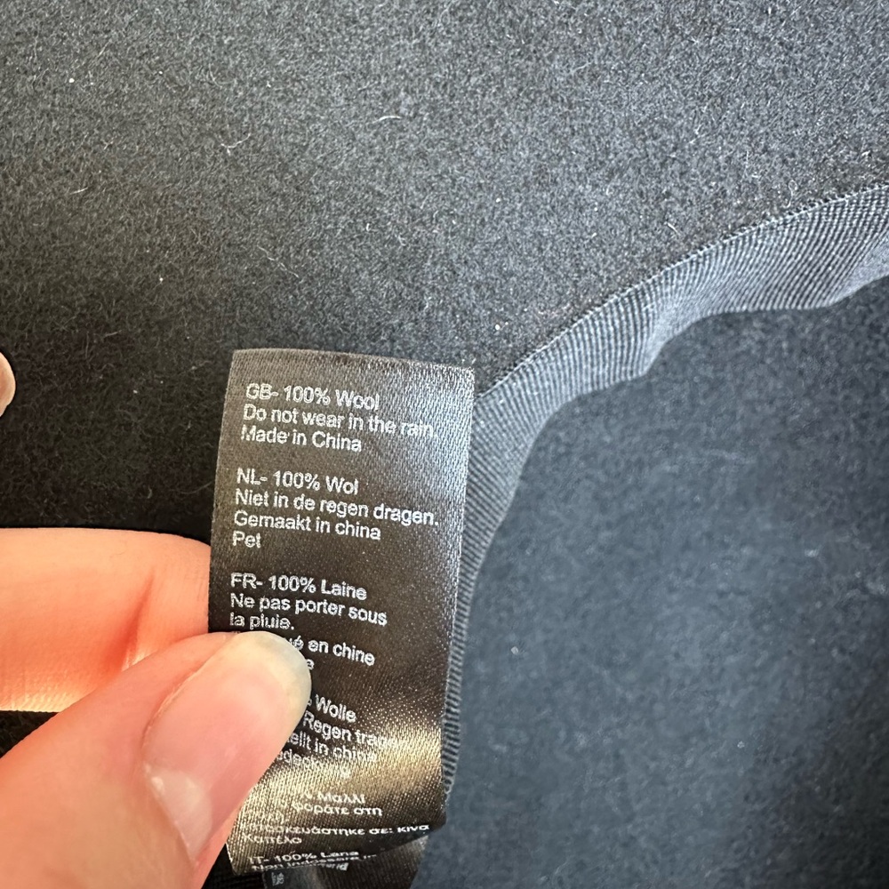 Accessorize Black Floppy Wool Hat - image 5